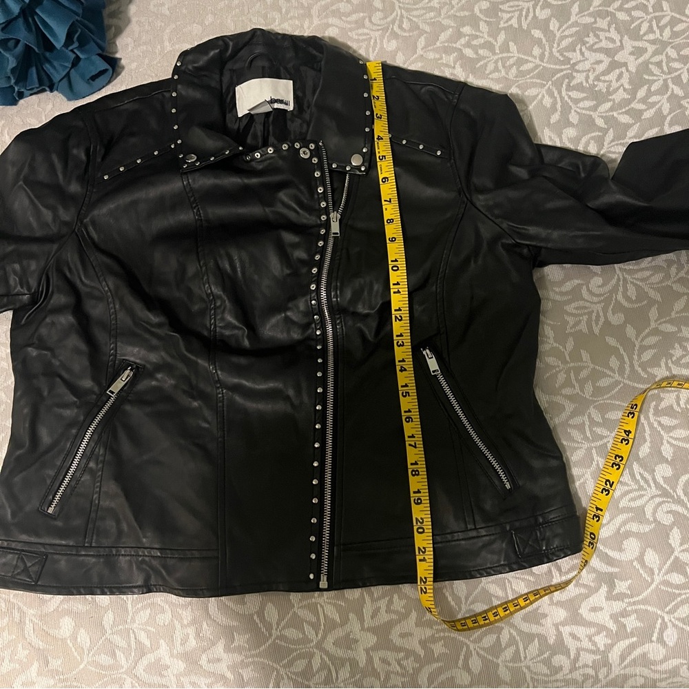 Bar III faux leather jacket , size XXL - Picture 11 of 11